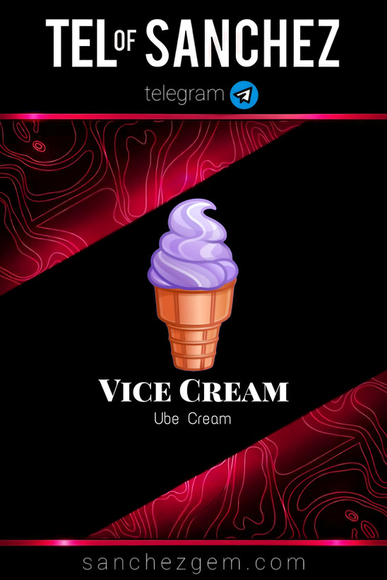 هدیه تلگرام ( ان اف تی تلگرام ) / کالکشن: VICE CREAM