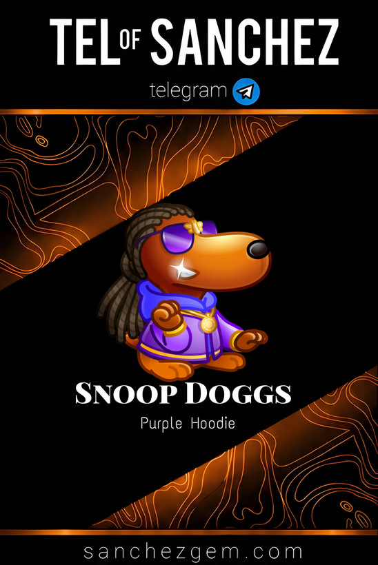 هدیه تلگرام ( ان اف تی تلگرام ) / کالکشن: Snoop Doggs