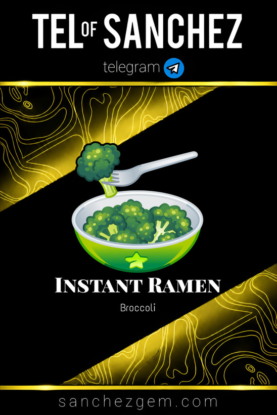 هدیه تلگرام ( ان اف تی تلگرام ) / کالکشن: INSTANT RAMEN