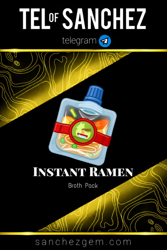 هدیه تلگرام ( ان اف تی تلگرام ) / کالکشن: INSTANT RAMEN