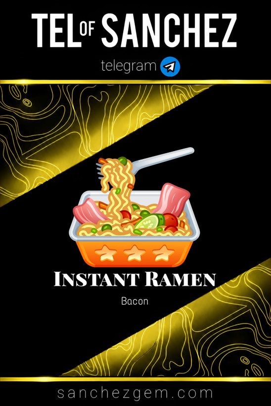 هدیه تلگرام ( ان اف تی تلگرام ) / کالکشن: INSTANT RAMEN