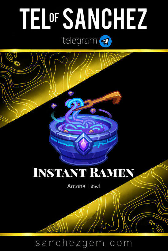 هدیه تلگرام ( ان اف تی تلگرام ) / کالکشن: INSTANT RAMEN