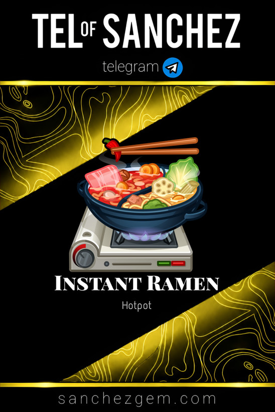 هدیه تلگرام ( ان اف تی تلگرام ) / کالکشن: INSTANT RAMEN