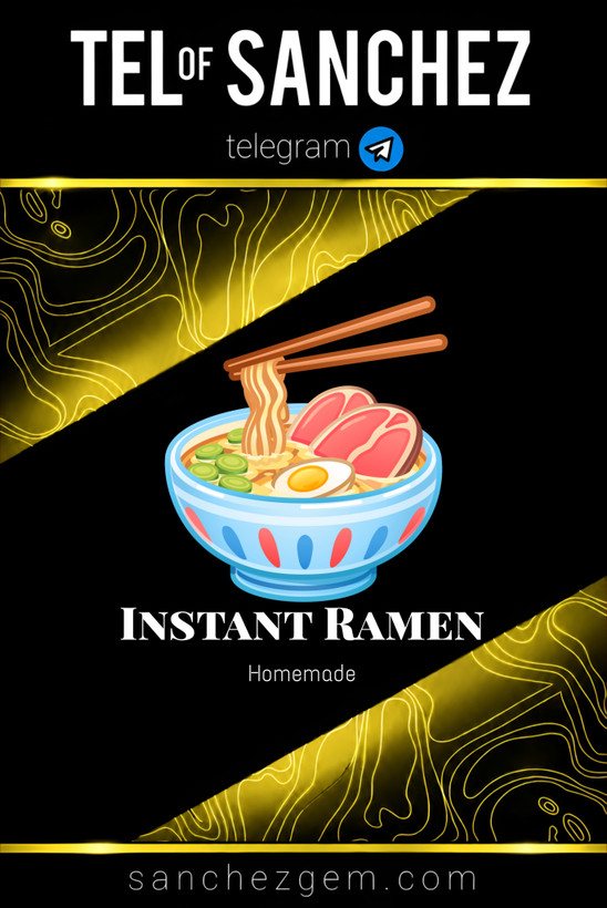 هدیه تلگرام ( ان اف تی تلگرام ) / کالکشن: INSTANT RAMEN