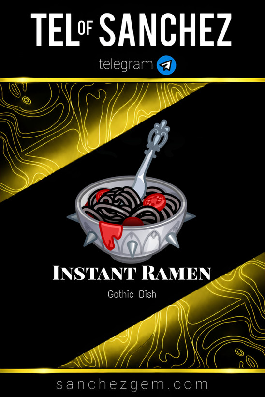 هدیه تلگرام ( ان اف تی تلگرام ) / کالکشن: INSTANT RAMEN
