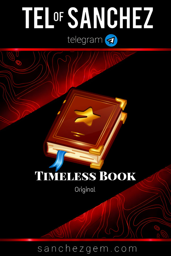 هدیه تلگرام ( ان اف تی تلگرام ) / کالکشن: TIMELESS BOOK