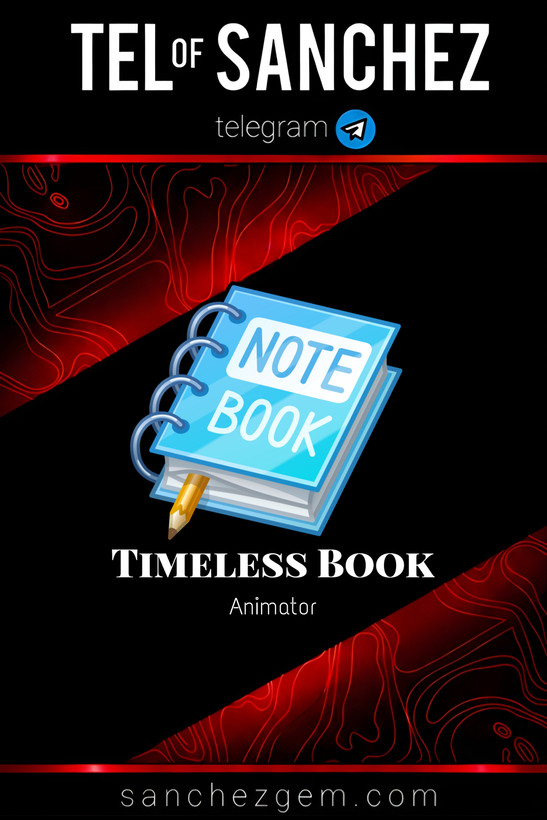 هدیه تلگرام ( ان اف تی تلگرام ) / کالکشن: TIMELESS BOOK