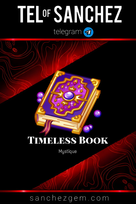 هدیه تلگرام ( ان اف تی تلگرام ) / کالکشن: TIMELESS BOOK
