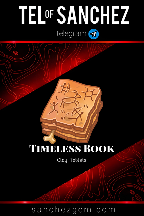 هدیه تلگرام ( ان اف تی تلگرام ) / کالکشن: TIMELESS BOOK