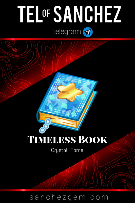 هدیه تلگرام ( ان اف تی تلگرام ) / کالکشن: TIMELESS BOOK