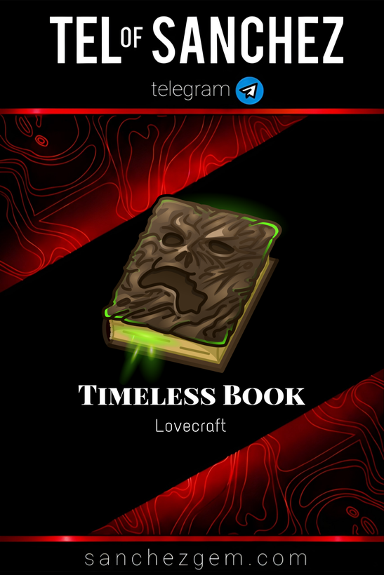 هدیه تلگرام ( ان اف تی تلگرام ) / کالکشن: TIMELESS BOOK