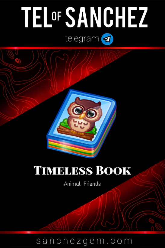 هدیه تلگرام ( ان اف تی تلگرام ) / کالکشن: TIMELESS BOOK