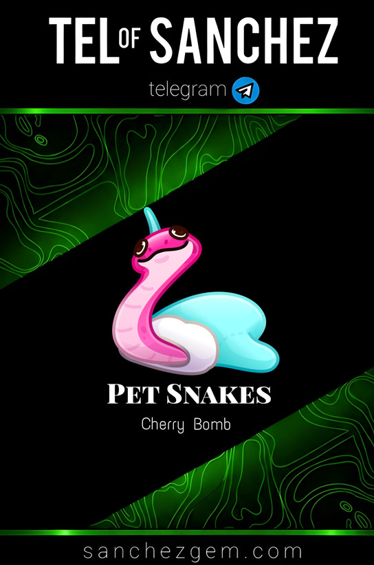 هدیه تلگرام ( ان اف تی تلگرام ) / کالکشن: PET SNAKES