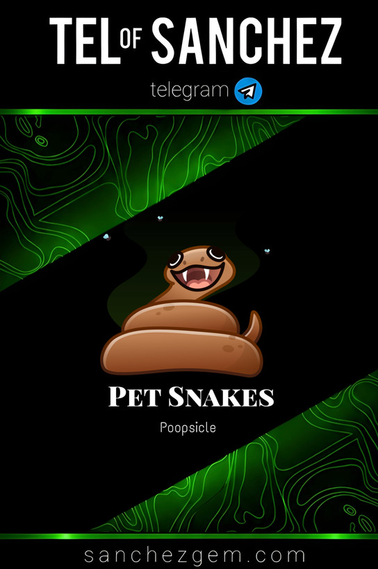 هدیه تلگرام ( ان اف تی تلگرام ) / کالکشن: PET SNAKES